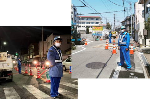 株式会社KMK’ｓ 豊中市 警備員・交通誘導・イベント警備求人情報の交通誘導警備画像