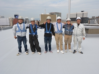 日興化成株式会社 淀川区 ※防水工/外壁補修工・シーリング工/現場監督など求人情報の〇日興化成株式会社・・どんな会社?画像