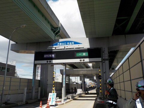 有限会社 日幸通信 名古屋市中村区 電気通信工事、電気工事求人情報のETC通信設備更改工事画像