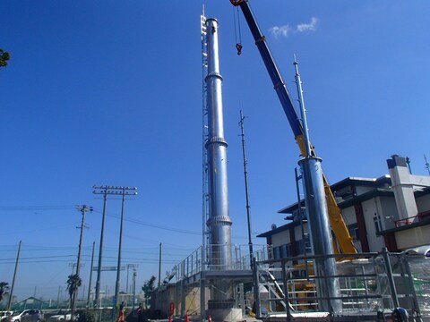 有限会社 日幸通信 名古屋市中村区 電気通信工事、電気工事求人情報の防災無線工事画像